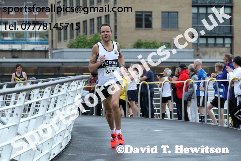 Gateshead Harriers Quayside 5k Road Race. Photo: David T. Hewitson/Sports for All Pics